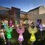 2 Pack Solar Angel Lights, Solar Garden Light Outdoor, Decorative Angel Light Carousel 6