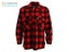 Swanndri Mens Ranger Wool Bush Shirt Red Black S Carousel 1