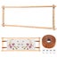 Embroidery Scroll Frame Wooden Cross Stitch Scroll Frame Rotated Needlepoint Carousel 1