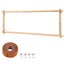 Embroidery Scroll Frame Wooden Cross Stitch Scroll Frame Rotated Needlepoint Carousel 5