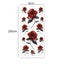 "Lady Up 7 Sheets Temporary Tattoos Fake Tattoo for Women Girls Flower Rose A Carousel 5