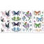 "Lady Up 7 Sheets Temporary Tattoos Fake Tattoo for Women Girls Flower Rose A Carousel 6