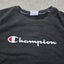 Champion Black Crewneck Size Medium Jersey Sweatshirt Carousel 2