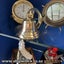 4" Wall Mounted Brass Bell Carousel 1
