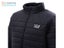 Black Shag 200gsm Padded Puffer Jacket 2XL Carousel 5