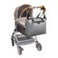 Storksak Stevie Lux Scuba Baby Bag - Grey Carousel 6