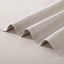ESSN 500TC Cotton Sateen Flat Sheet Stone Queen Bed Carousel 3