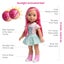 Adora Be Bright Honey Doll with Color-Changing Hair Carousel 4