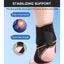 Ankle Brace for Sprained Ankle Ankle Support Adjustable Compression Wrap Carousel 8