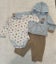 3-piece teddy bear set: top, pants & jacket (size: 6-9 months) Carousel 1