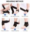 Ankle Brace for Sprained Ankle Ankle Support Adjustable Compression Wrap Carousel 13