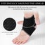 Ankle Brace for Sprained Ankle Ankle Support Adjustable Compression Wrap Carousel 10