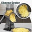 Rotary Cheese Grater Hand Crank Vegetable Shredder Slicer Grinder Carousel 8