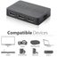 Splitter 3 Port Hub Box Auto Switch 3 in 1 Out Switcher 1080p HD with Remote Carousel 5