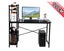 Compact Desk with Lower Storage for Home Office White Carousel 1