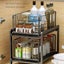 Pull-Out Sliding Drawer Cabinet Organizer, Slide-Out Stackable Under Sink Cab Carousel 3