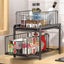 Pull-Out Sliding Drawer Cabinet Organizer, Slide-Out Stackable Under Sink Cab Carousel 4