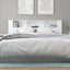 Vida Xl Headboard Cabinet White 200X18.5X104.5 Cm Carousel 5