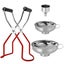 New Stainless Steel Canning Funnel Set Sale Sale Carousel 1