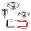 New Stainless Steel Canning Funnel Set Sale Sale Carousel 8