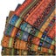 5 Pcs Cotton Craft Fabric Bundle Squares, Colored Printing Fabrics Ethnic Sty Carousel 4