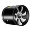 40 W Metal Multifunctional Powerful Mute Exhaust Fan - Black Carousel 2