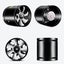 40 W Metal Multifunctional Powerful Mute Exhaust Fan - Black Carousel 4