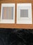 Bridget Riley (born 1931) 2x note cards Carousel 1