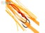 Ocean Angler Coin Drop Lure 80g Pure Orange Carousel 5