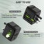 Universal travel adapter (NZ Stock & Dispatch same day) Carousel 7