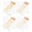 Gold Stamping Flat Stickers Cat English Flower Decals Decorative Stationary S Carousel 2