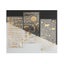 Gold Stamping Flat Stickers Cat English Flower Decals Decorative Stationary S Carousel 7
