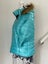Aqua Sea Hooded High Shine Padded Jacket ~ Size 14 Carousel 4