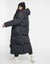 Plus Size Black Maxi Puffer Coat ~ Size 24-26 Carousel 1