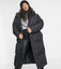 Plus Size Black Maxi Puffer Coat ~ Size 24-26 Carousel 2