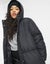Plus Size Black Maxi Puffer Coat ~ Size 24-26 Carousel 3