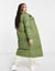 Plus Size Khaki Longline Puffer Coat ~ Size 24-28 Carousel 2