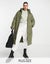 Plus Size Hooded Longline Puffer Coat ~ Sizes 22-24, 24-26 & 26-28 Carousel 2