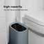 Slim Plastic Trash Can Recycle Trash Can Bin Slim Garbage Bin, Plastic Narrow Carousel 5