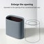 Slim Plastic Trash Can Recycle Trash Can Bin Slim Garbage Bin, Plastic Narrow Carousel 6
