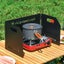 Outdoor Camping Tri Fold Board Portable Folding Windproof Windshield Protector W Carousel 5