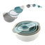 8Pcs Plastic Basin Set Drain Basket Washing Mixing Bowl Kitchen Baking Tools Carousel 7
