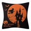 Halloween Pillow Covers 18 x 18 Inch, Soft Linen Trick or Treat Pillowcase, H Carousel 1