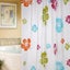 White Shower Curtain, Bath Shower Curtains Liner for Bathroom, Waterproof Sho Carousel 1