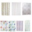 White Shower Curtain, Bath Shower Curtains Liner for Bathroom, Waterproof Sho Carousel 4