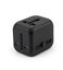 Travel Plug Adapter for EU/UK/US/AU/NZ - use in 150 countries + 3 x USB Ports. Carousel 2