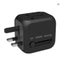 Travel Plug Adapter for EU/UK/US/AU/NZ - use in 150 countries + 3 x USB Ports. Carousel 5