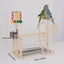 Bird Playground Parrot Playstand Wood Bird Perches Stand, Bird Play Gym Playp Carousel 4
