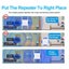 WiFi Extender WiFi Booster Indoor/Outdoor Repeater Signal Booster 1200Mbps Wi Carousel 10
