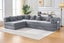 SINDARA Modular Compressed Sofa/Folding Sofa Bed Range (Grey) Carousel 7